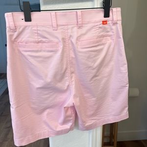 Nike Dri-FIT UV 9” Men's Size 32 Pink Chino Golf Shorts